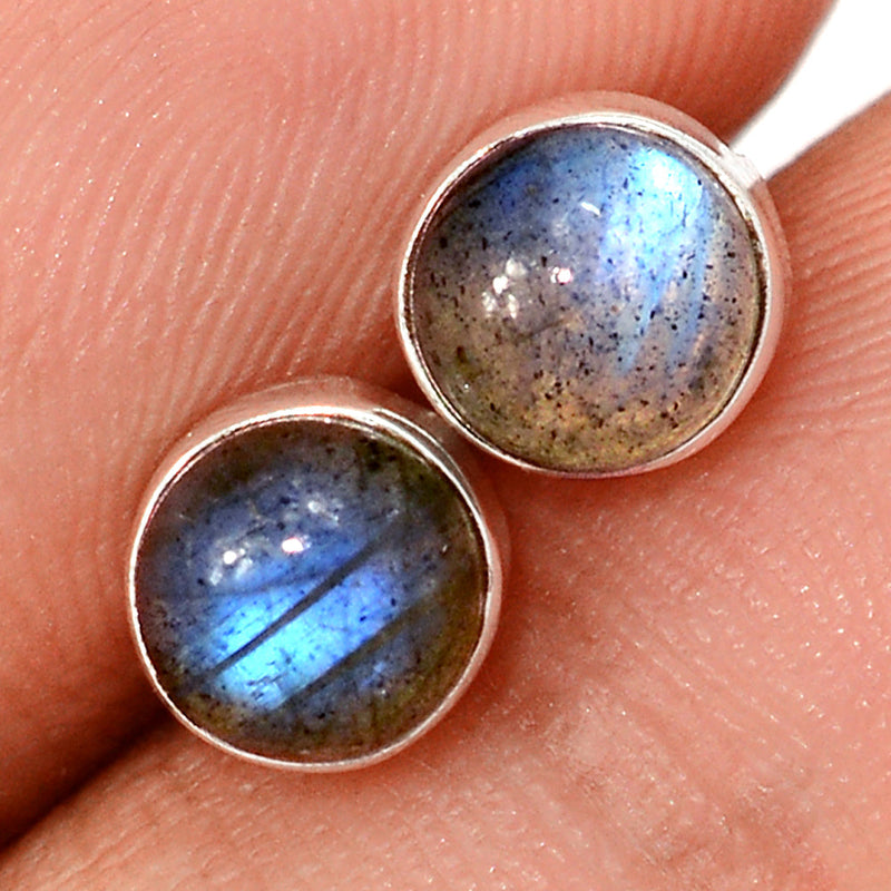 Blue Fire Labradorite Studs - BFLS1570