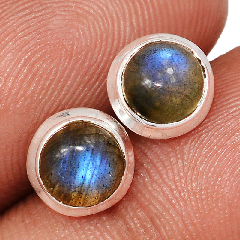 Blue Fire Labradorite Studs - BFLS1635