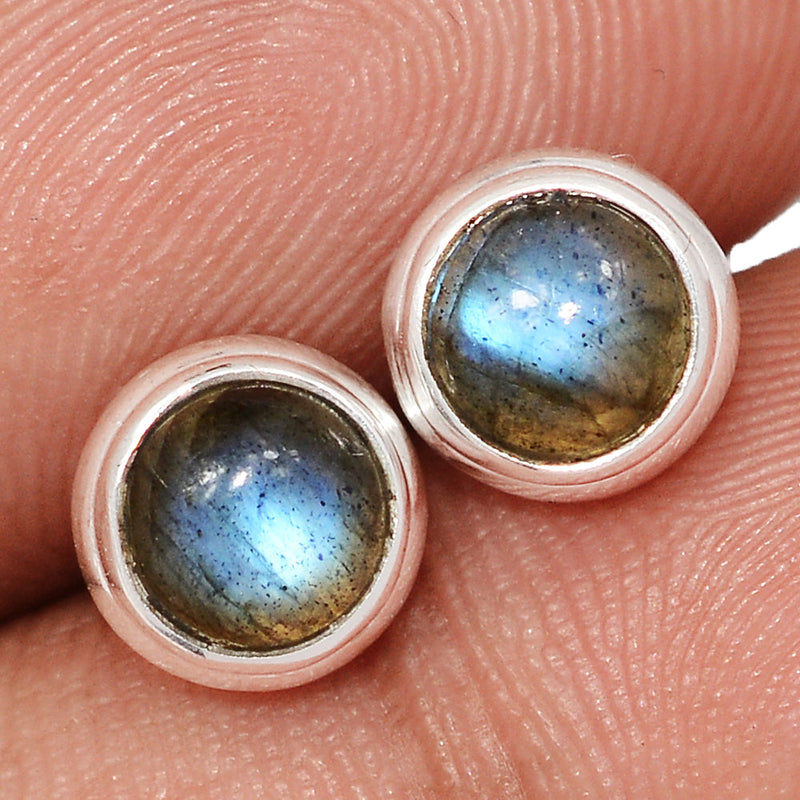 Blue Fire Labradorite Studs - BFLS1646