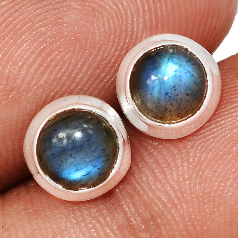 Blue Fire Labradorite Studs - BFLS1695