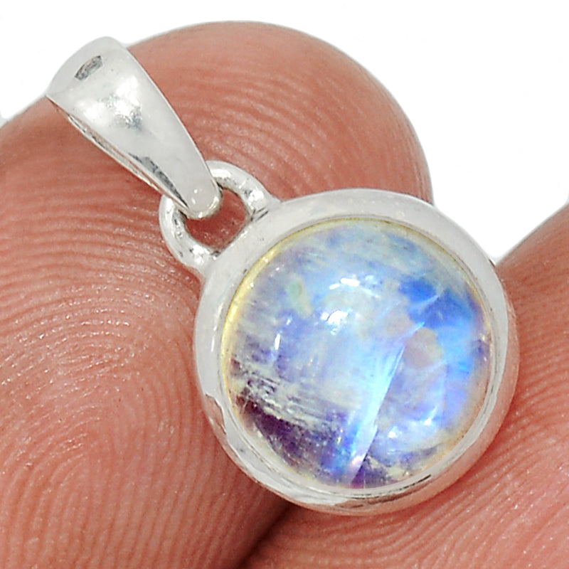 0.7" Blue Fire Moonstone Pendants - BFMP2330