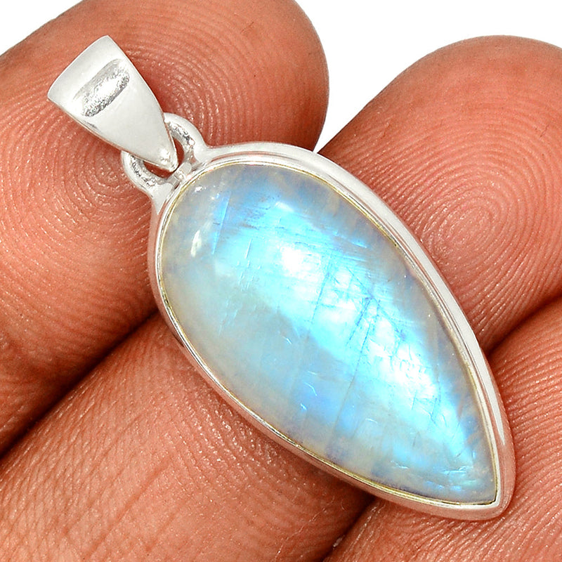 1.5" Blue Fire Moonstone Pendants - BFMP2467