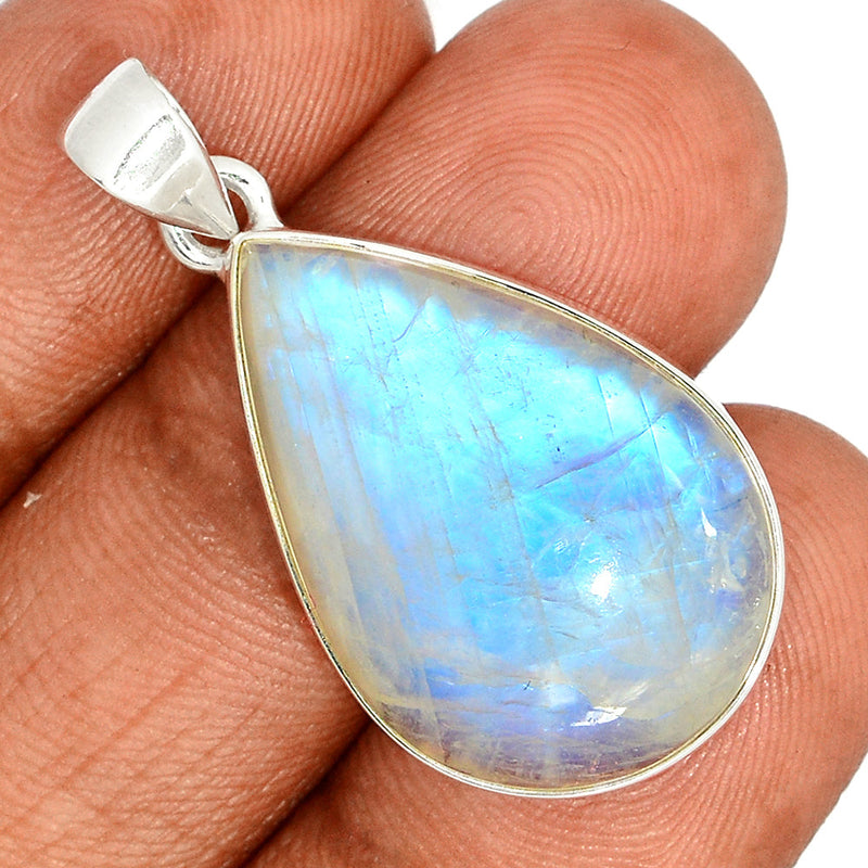 1.6" Blue Fire Moonstone Pendants - BFMP2468