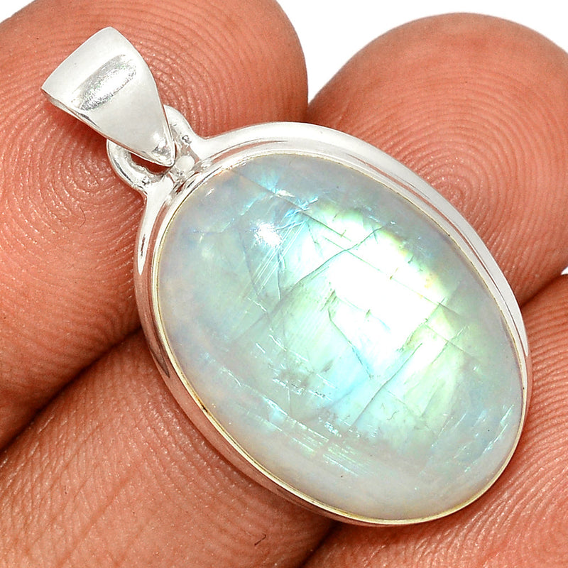 1.3" Blue Fire Moonstone Pendants - BFMP2470