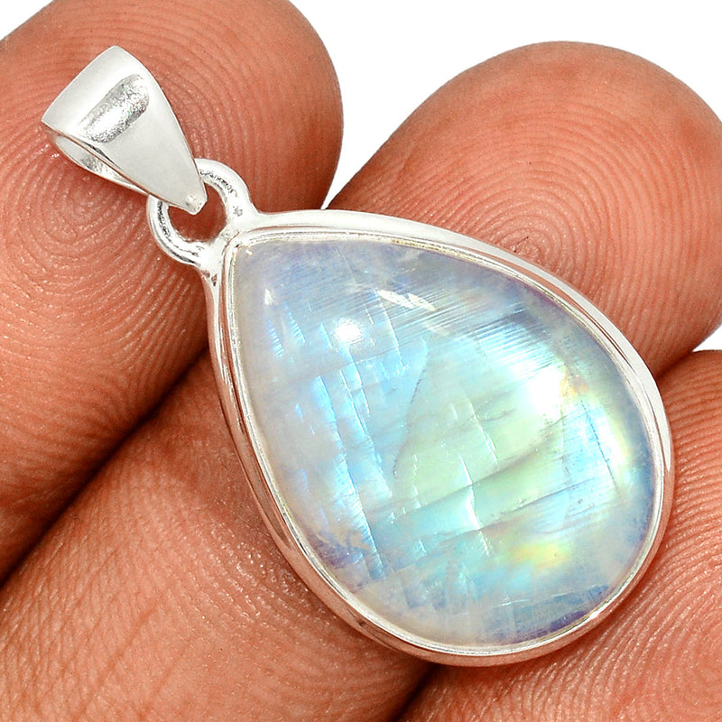 1.3" Blue Fire Moonstone Pendants - BFMP2479