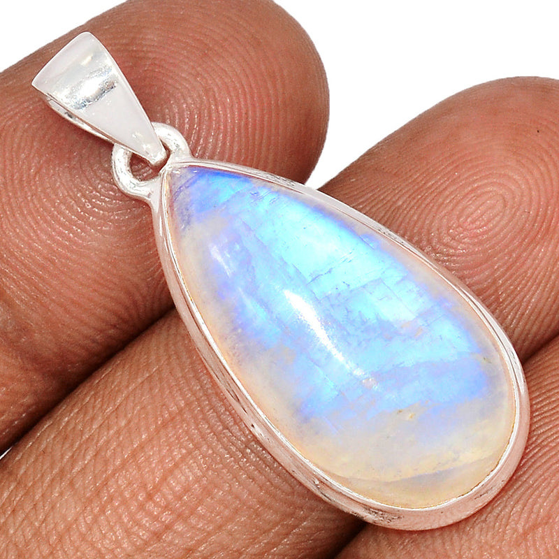 1.5" Blue Fire Moonstone Pendants - BFMP2501