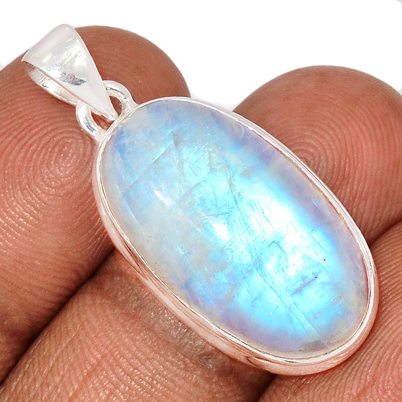 1.5" Blue Fire Moonstone Pendants - BFMP2505