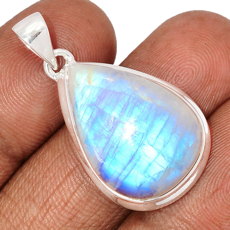 1.5" Blue Fire Moonstone Pendants - BFMP2508