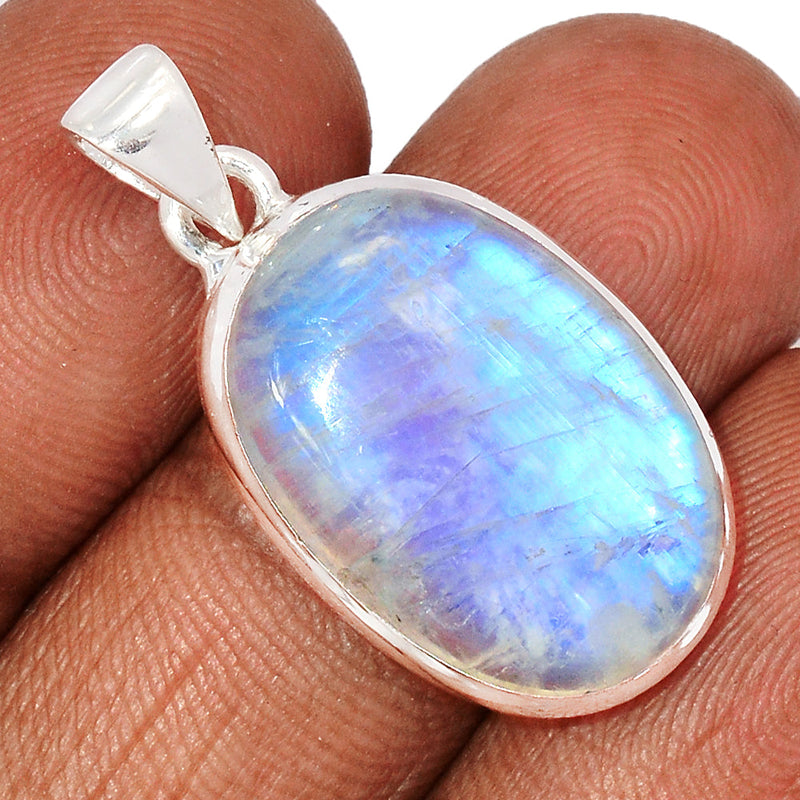1.3" Blue Fire Moonstone Pendants - BFMP2520