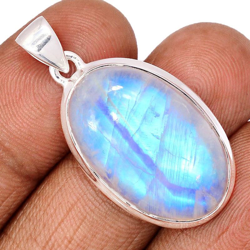 1.5" Blue Fire Moonstone Pendants - BFMP2561