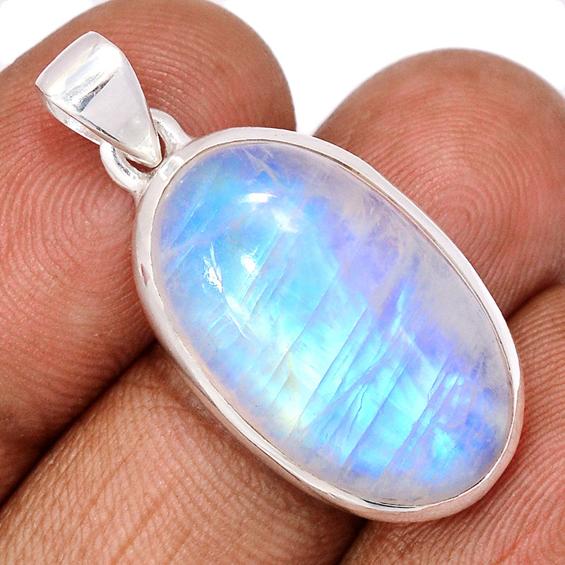 1.5" Blue Fire Moonstone Pendants - BFMP2562