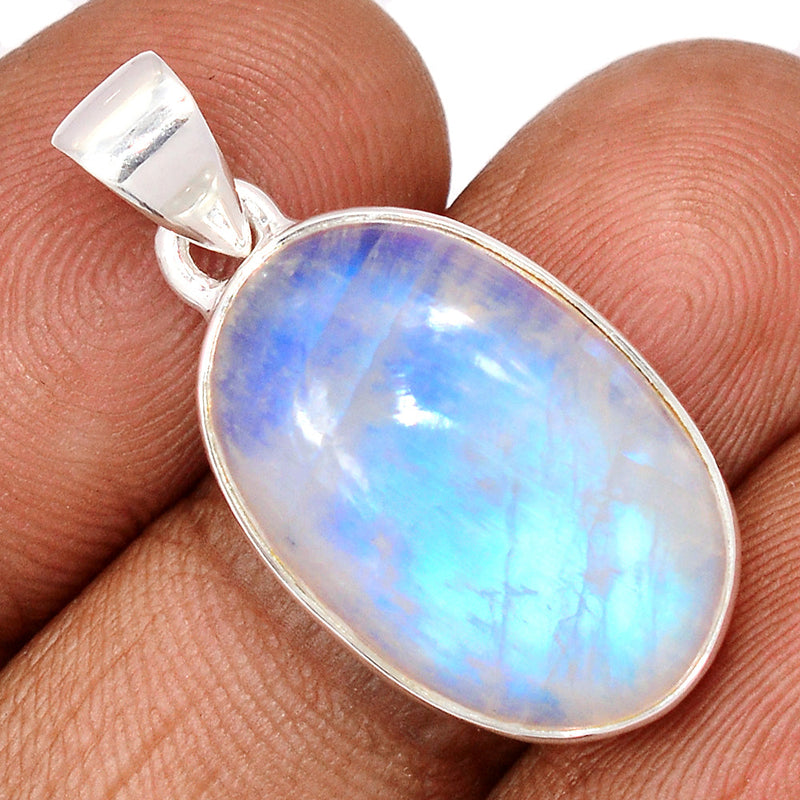 1.2" Blue Fire Moonstone Pendants - BFMP2567