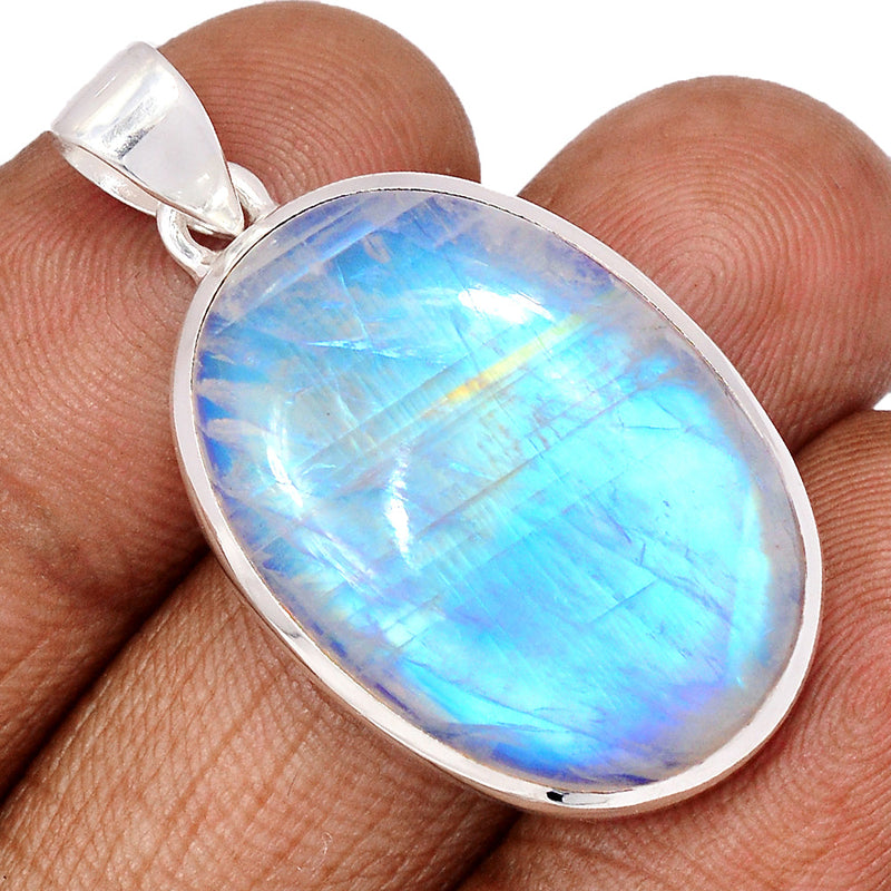 1.6" Blue Fire Moonstone Pendants - BFMP2573