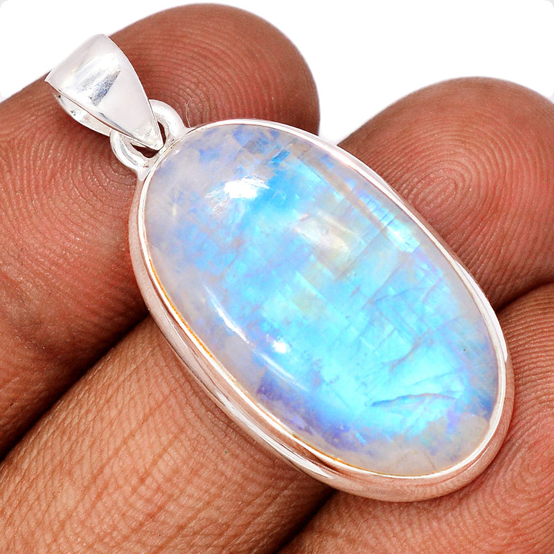 1.6" Blue Fire Moonstone Pendants - BFMP2625