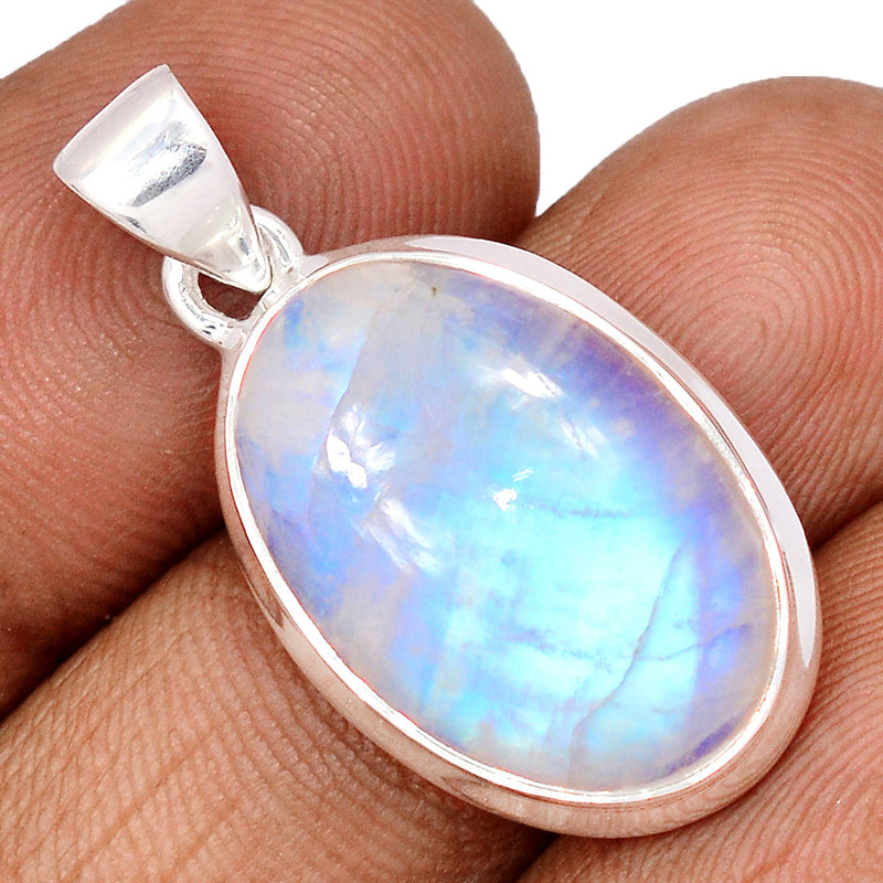 1.3" Blue Fire Moonstone Pendants - BFMP2633