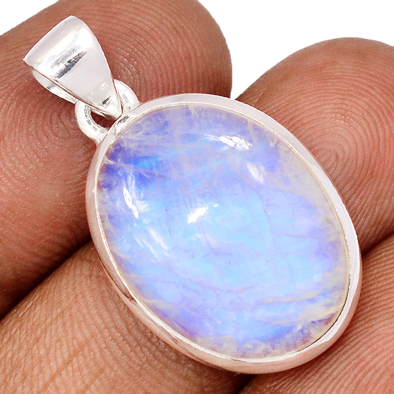 1.3" Blue Fire Moonstone Pendants - BFMP2637