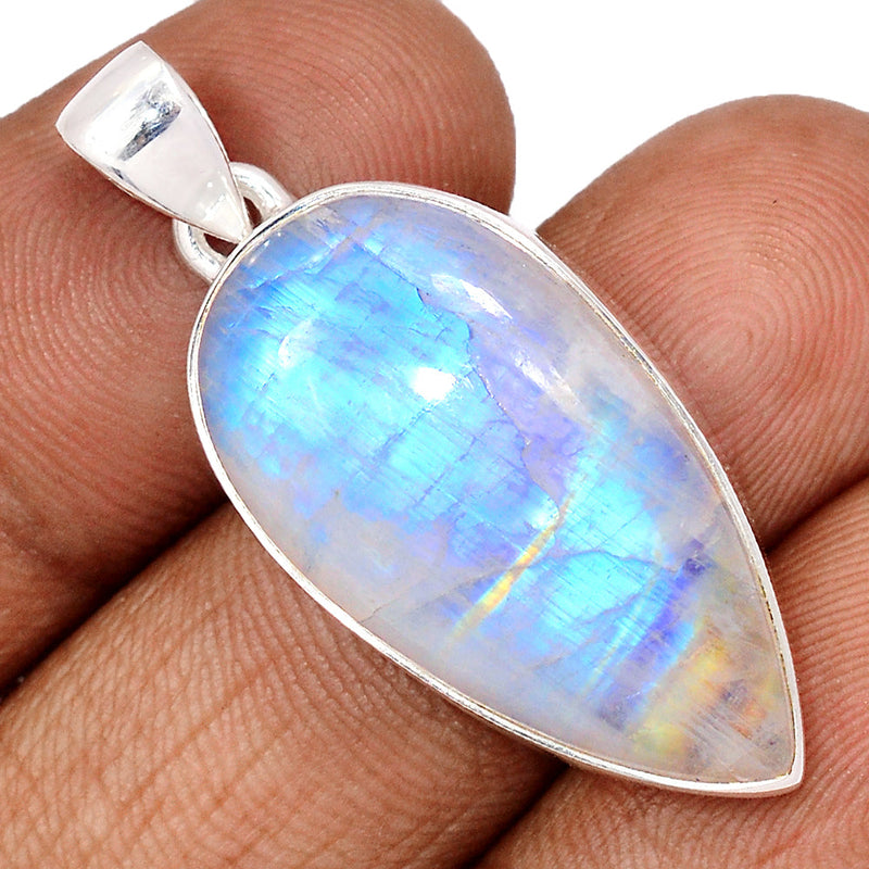 1.6" Blue Fire Moonstone Pendants - BFMP2648