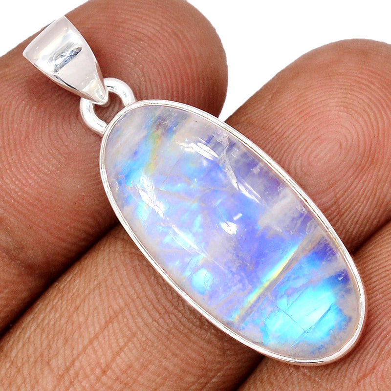 1.5" Blue Fire Moonstone Pendants - BFMP2649
