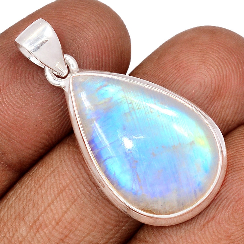 1.5" Blue Fire Moonstone Pendants - BFMP2653