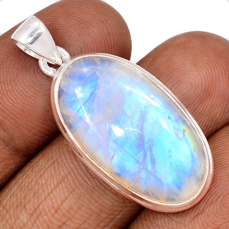 1.6" Blue Fire Moonstone Pendants - BFMP2656