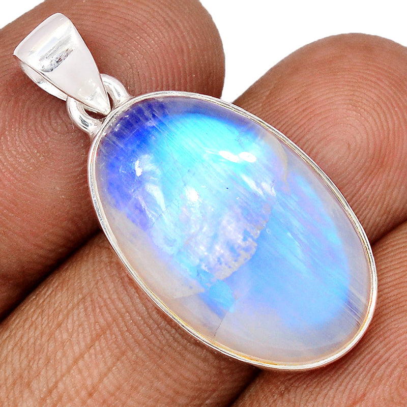 1.5" Blue Fire Moonstone Pendants - BFMP2661
