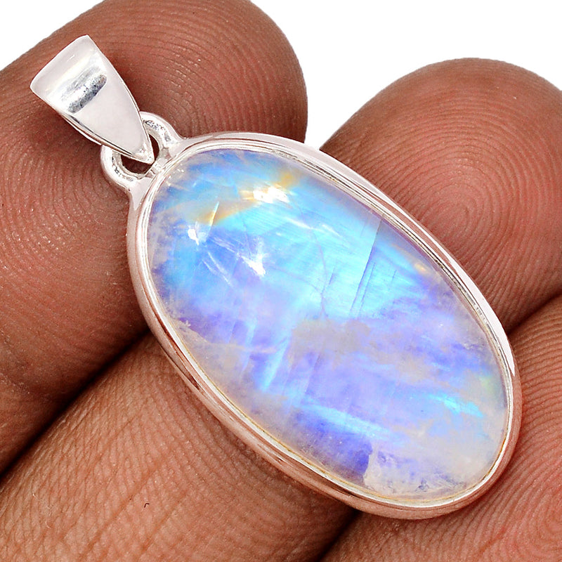 1.5" Blue Fire Moonstone Pendants - BFMP2666