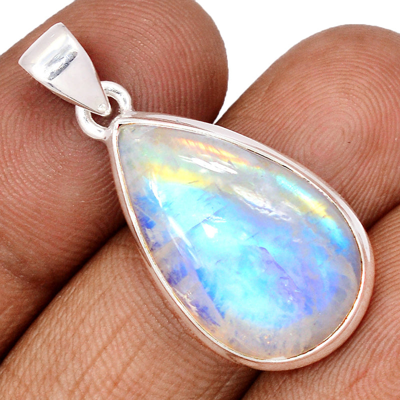 1.5" Blue Fire Moonstone Pendants - BFMP2674