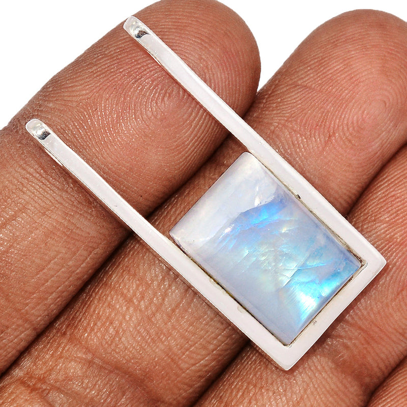 1.6" Blue Fire Moonstone Pendants - BFMP2711