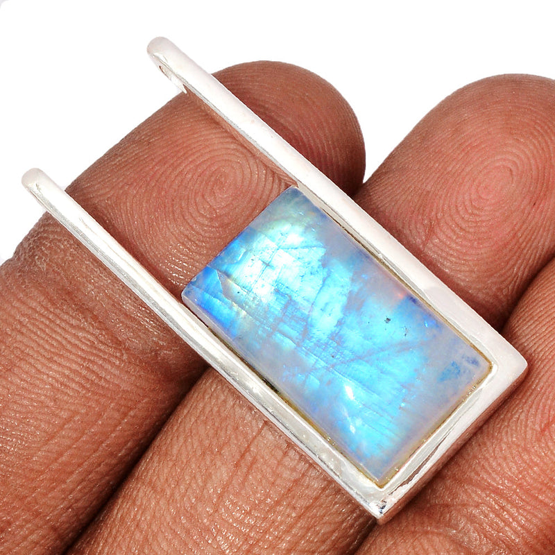 1.6" Blue Fire Moonstone Pendants - BFMP2727