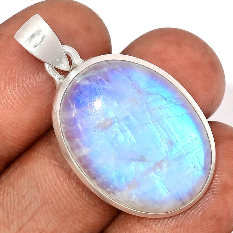 1.5" Blue Fire Moonstone Pendants - BFMP2747