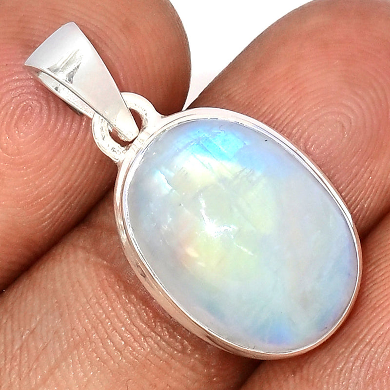 1.1" Blue Fire Moonstone Pendants - BFMP2749