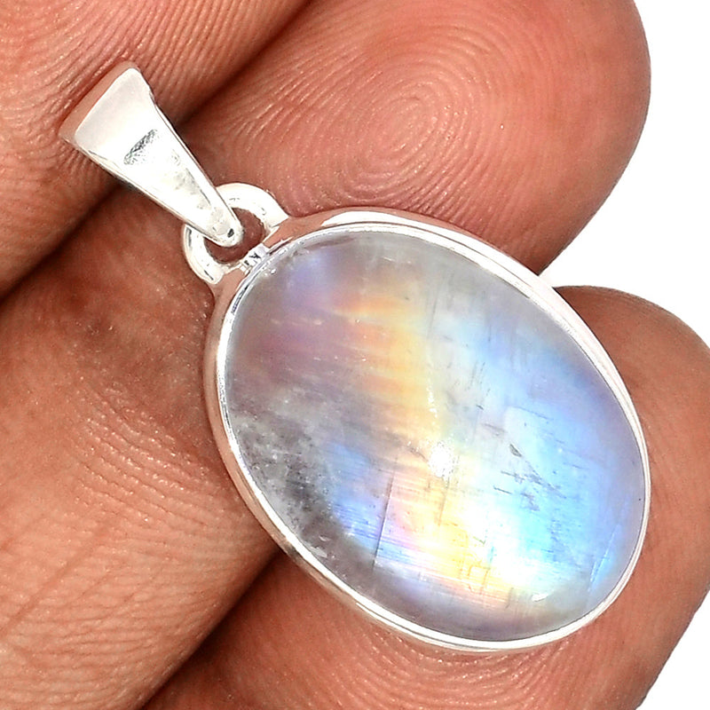 1.3" Blue Fire Moonstone Pendants - BFMP2760