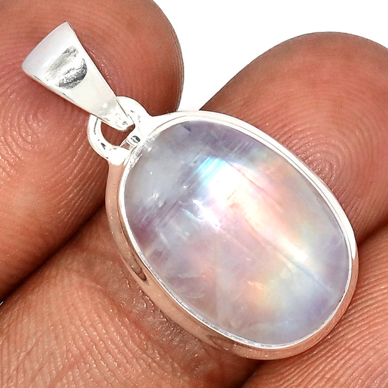 1.2" Blue Fire Moonstone Pendants - BFMP2769