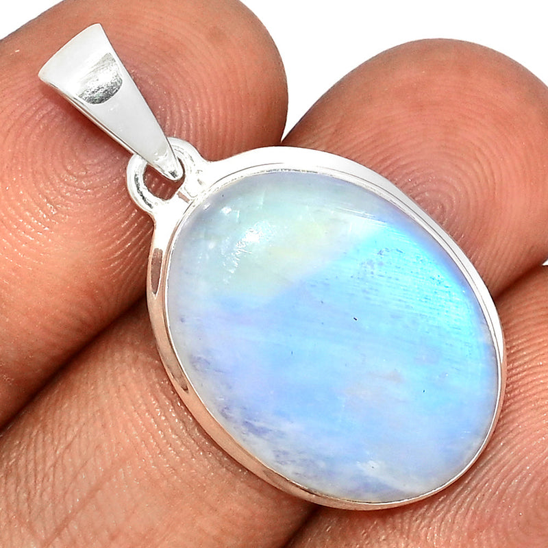 1.3" Blue Fire Moonstone Pendants - BFMP2777