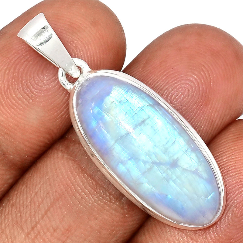 1.6" Blue Fire Moonstone Pendants - BFMP2782