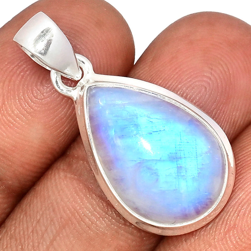1.3" Blue Fire Moonstone Pendants - BFMP2789
