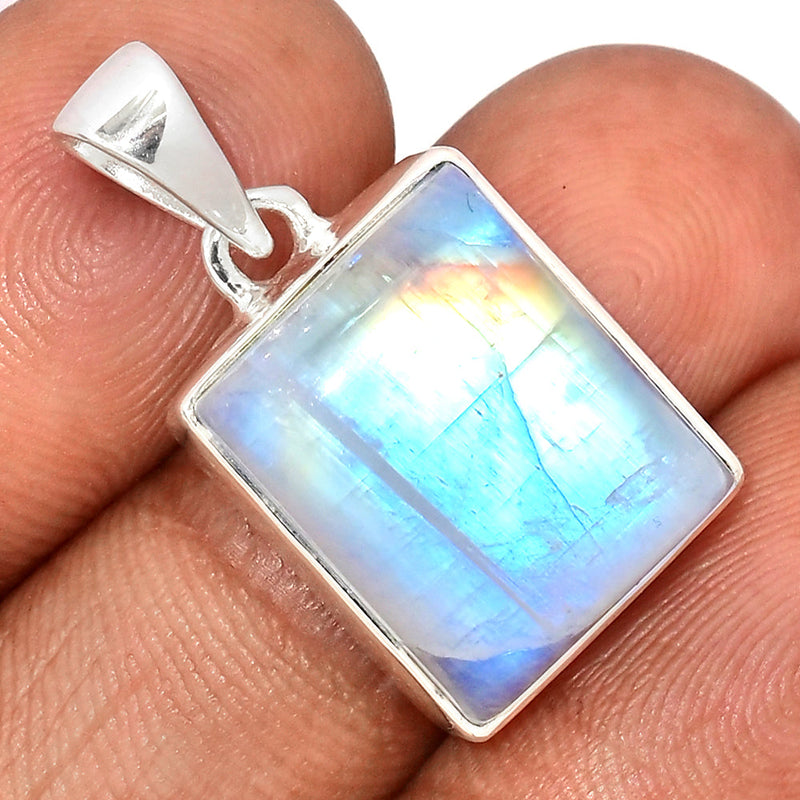 1.1" Blue Fire Moonstone Pendants - BFMP2791