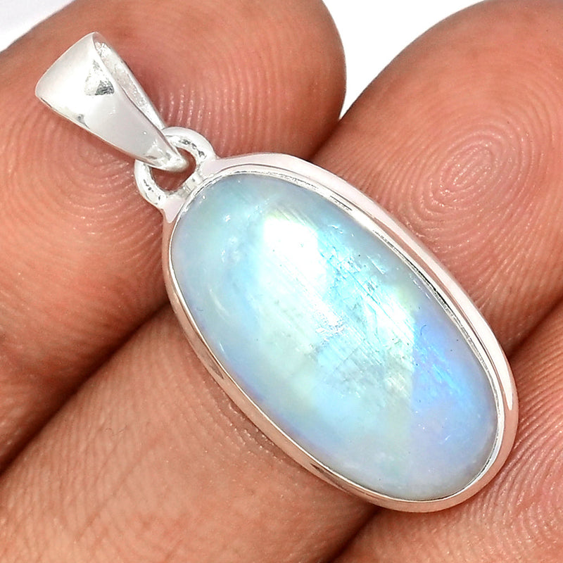 1.3" Blue Fire Moonstone Pendants - BFMP2798