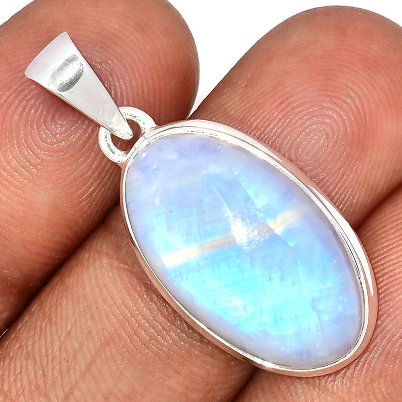 1.3" Blue Fire Moonstone Pendants - BFMP2805