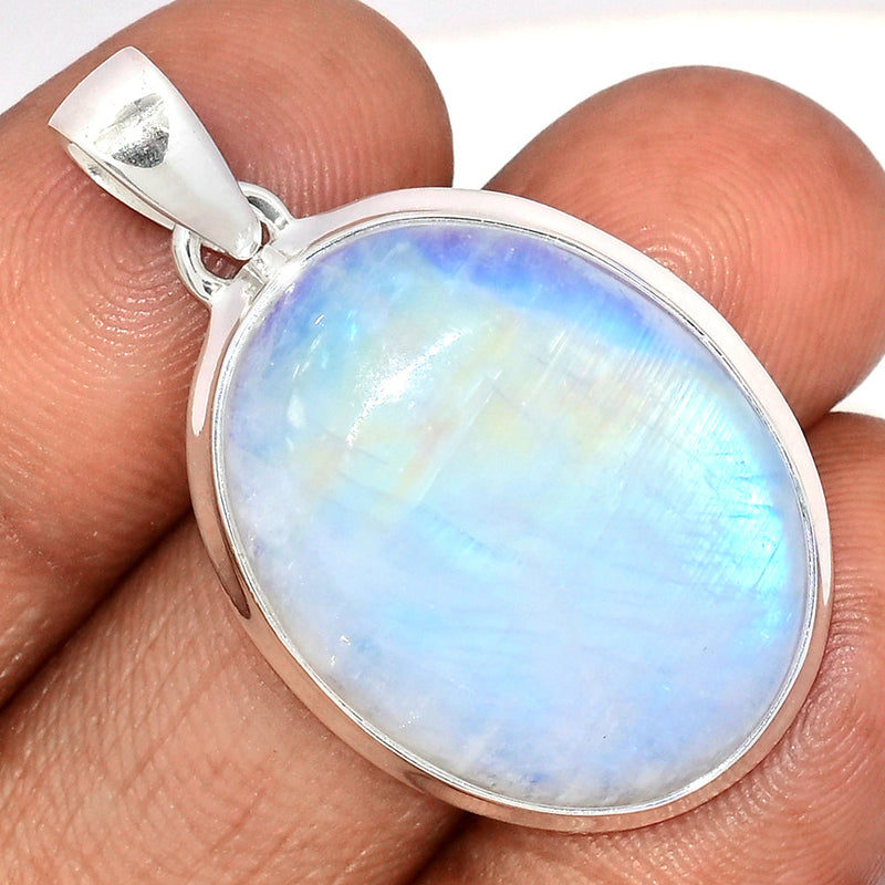 1.6" Blue Fire Moonstone Pendants - BFMP2819