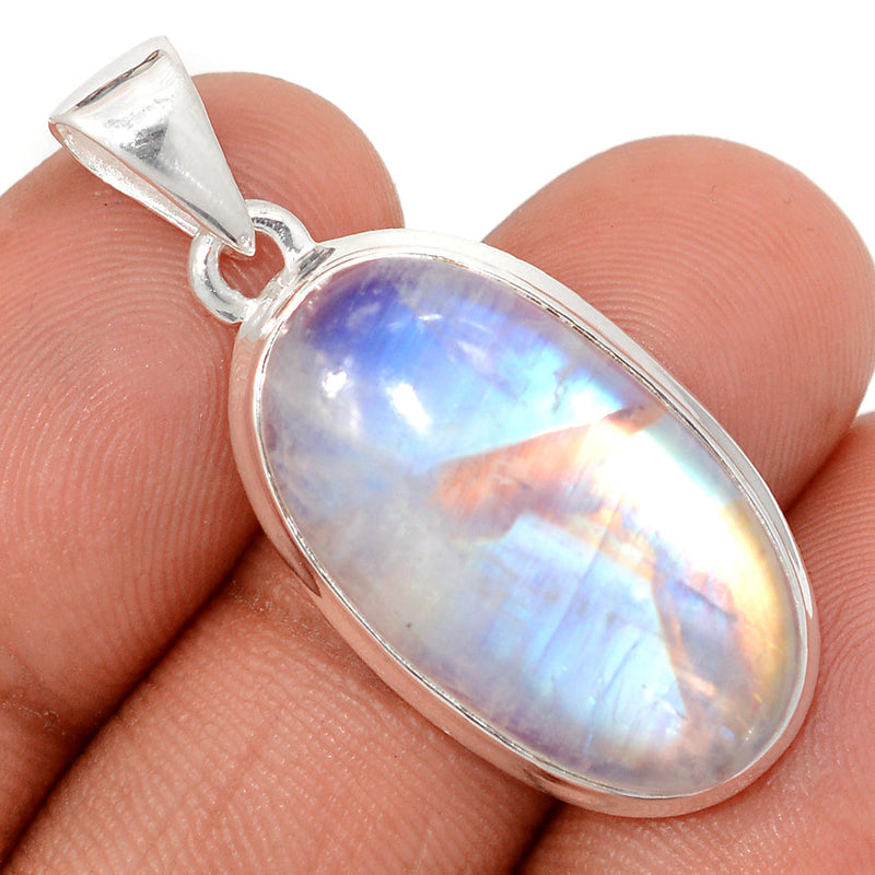 1.5" Blue Fire Moonstone Pendants - BFMP2822