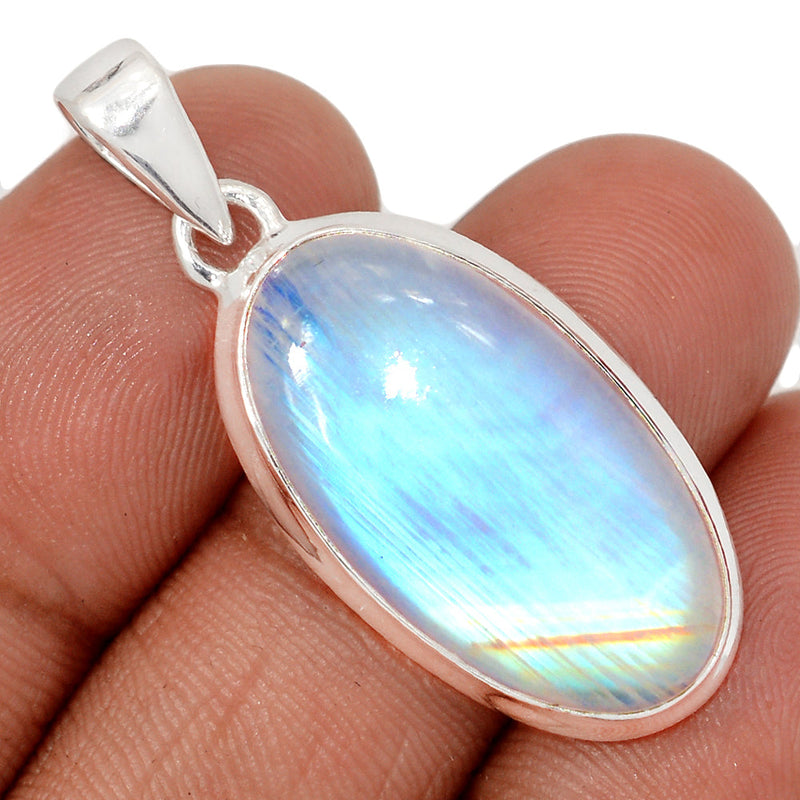 1.6" Blue Fire Moonstone Pendants - BFMP2831