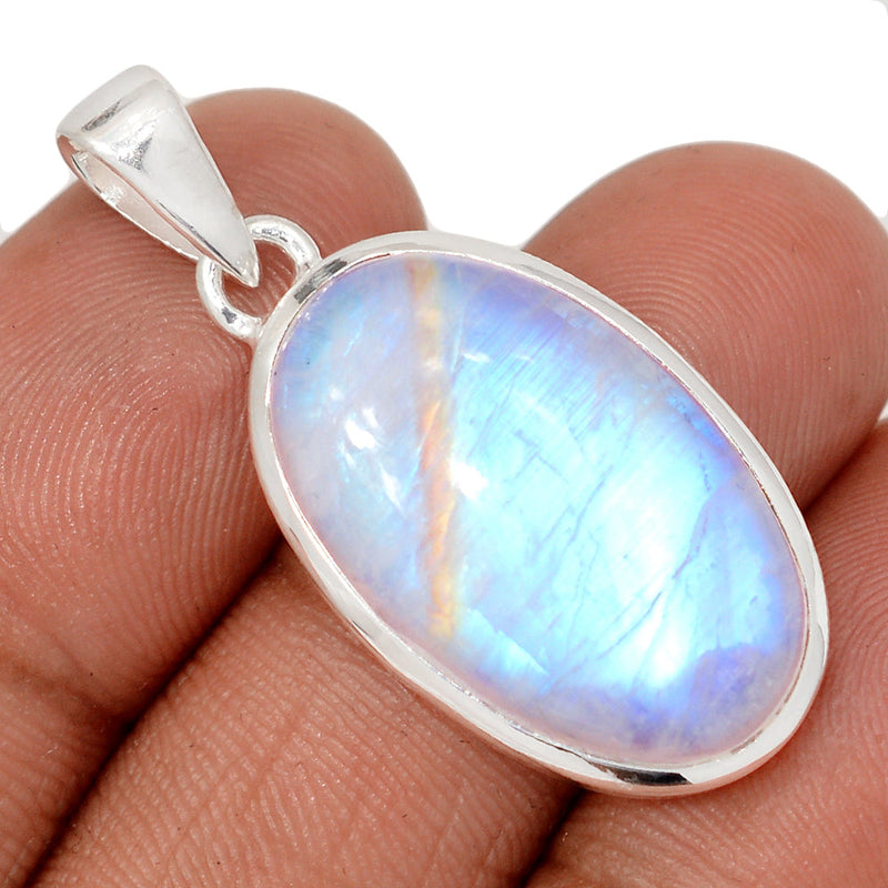 1.5" Blue Fire Moonstone Pendants - BFMP2834
