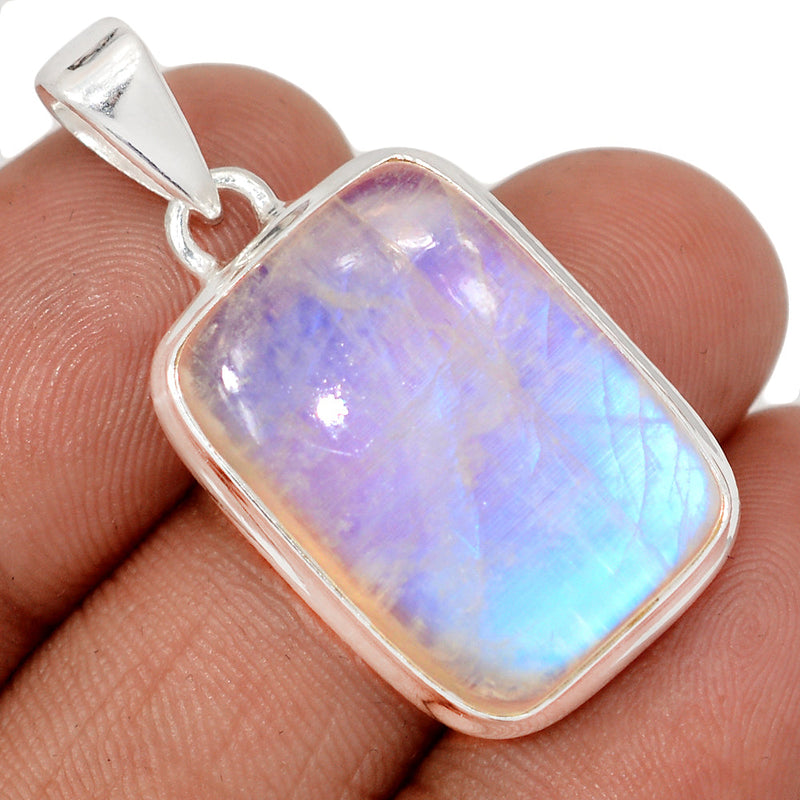 1.5" Blue Fire Moonstone Pendants - BFMP2835