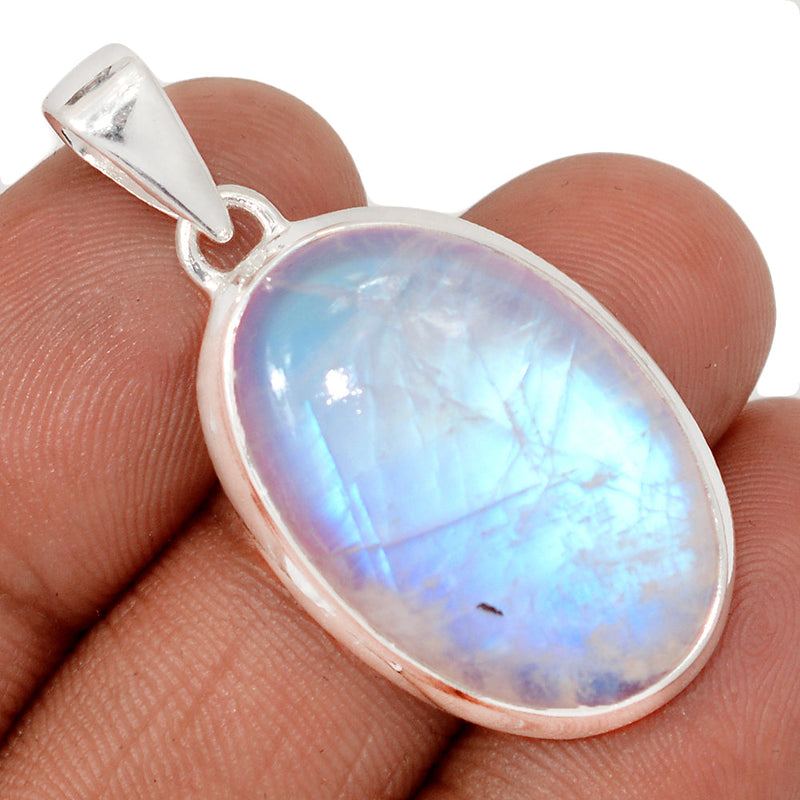 1.6" Blue Fire Moonstone Pendants - BFMP2836
