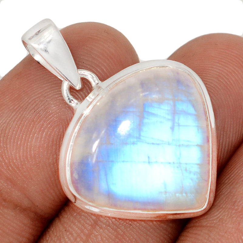 1.3" Blue Fire Moonstone Pendants - BFMP2838