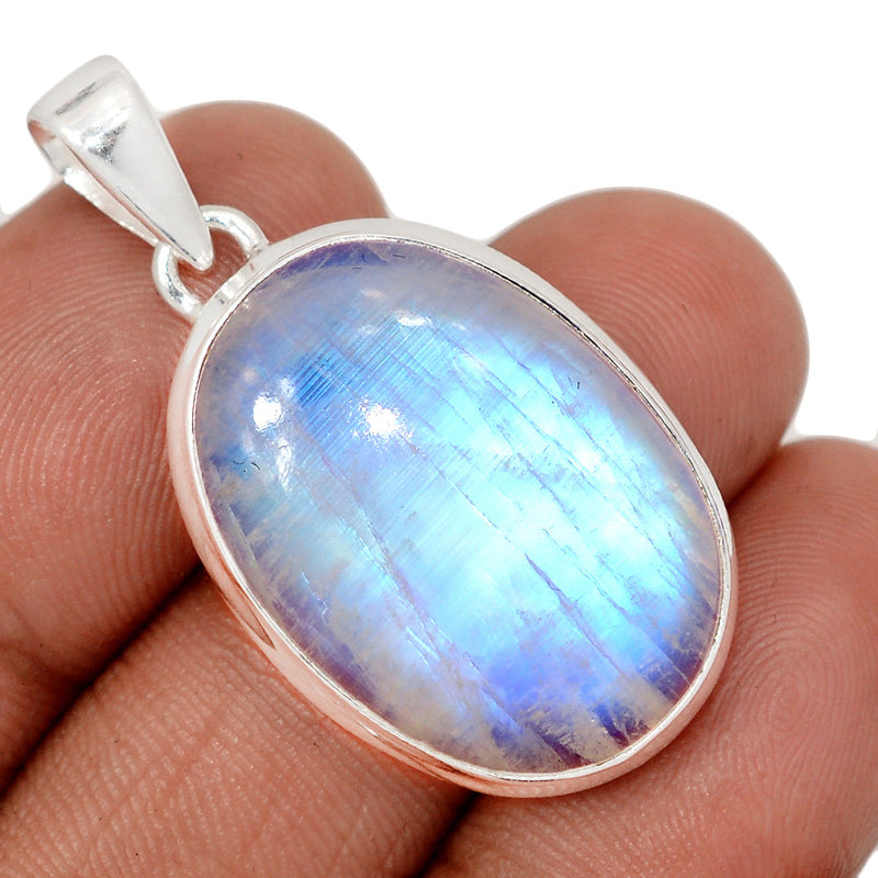 1.5" Blue Fire Moonstone Pendants - BFMP2840