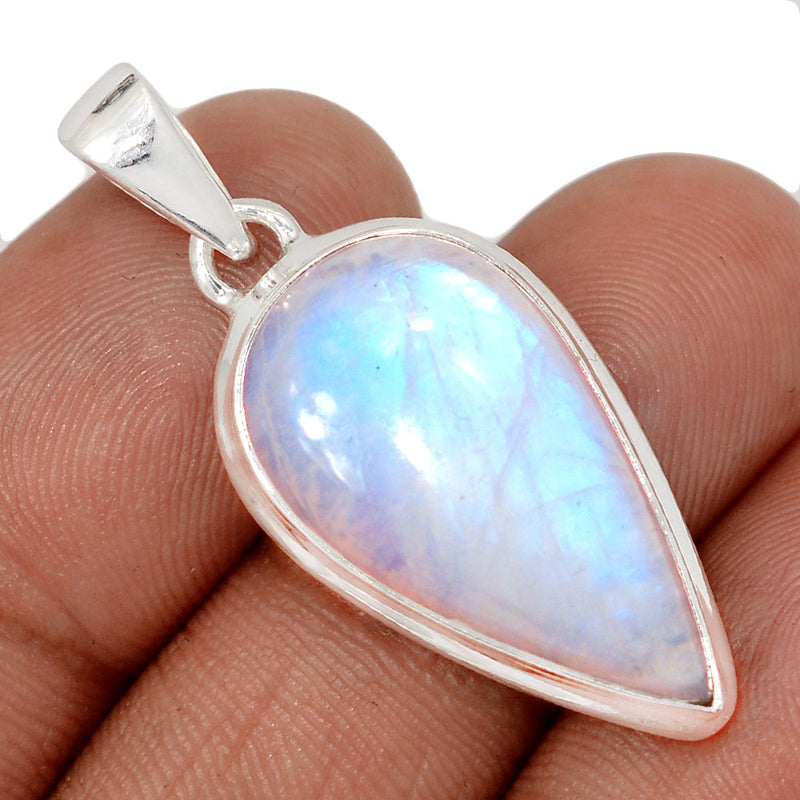 1.6" Blue Fire Moonstone Pendants - BFMP2841