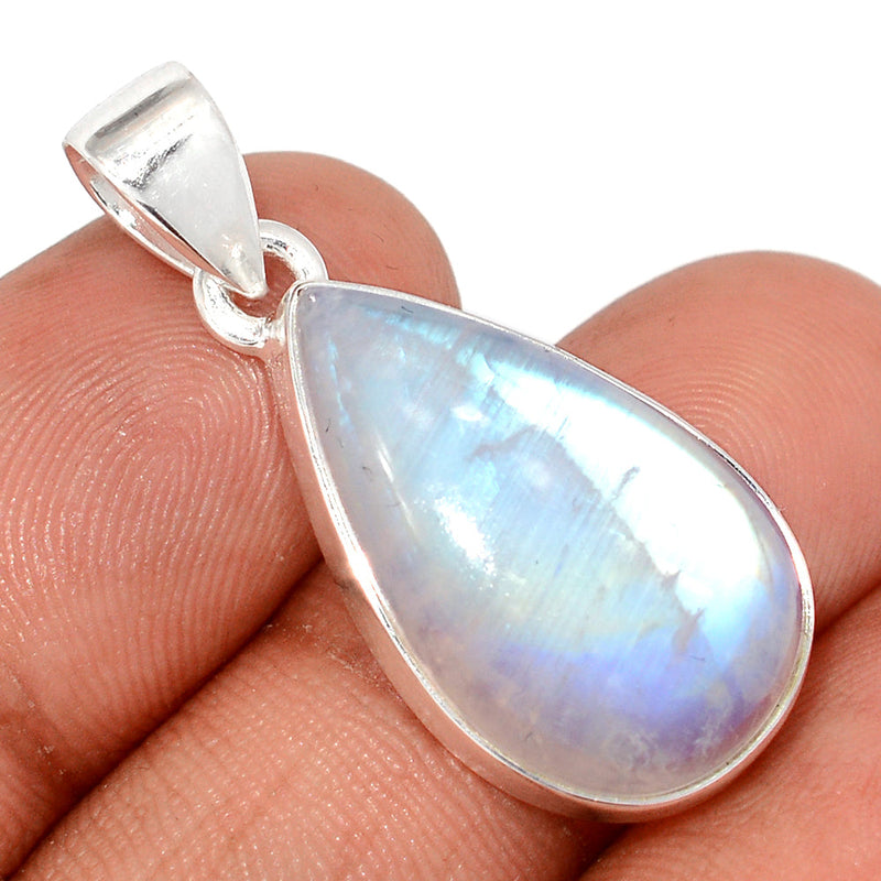 1.3" Blue Fire Moonstone Pendants - BFMP2849