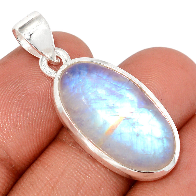 1.5" Blue Fire Moonstone Pendants - BFMP2850